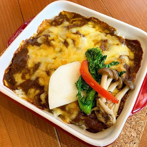 焼きチーズカレー
